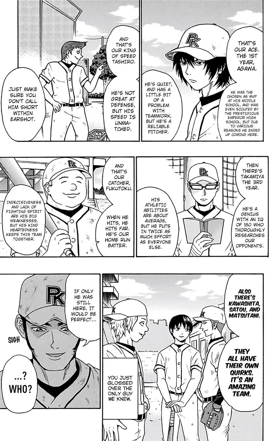 Saiki Kusuo no Sainan Chapter 198 page 8 - Chapter 198: ReconPSItructing the Baseball Club! (First Part)