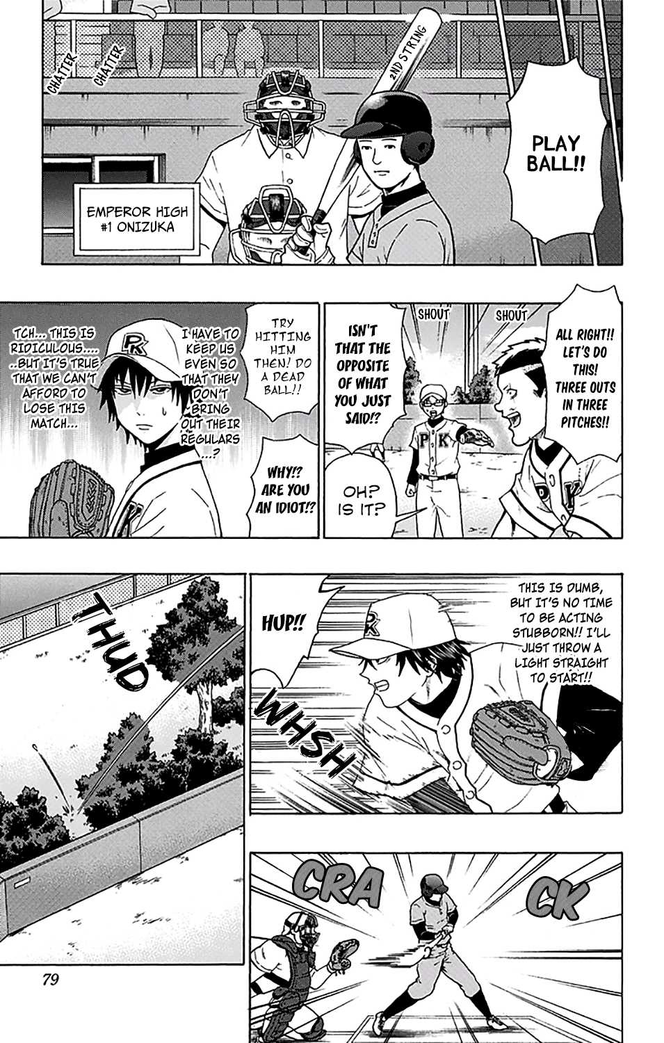 Saiki Kusuo no Sainan Chapter 199 page 10 - Chapter 199: ReconPSItructing the Baseball Club! (Middle Part)