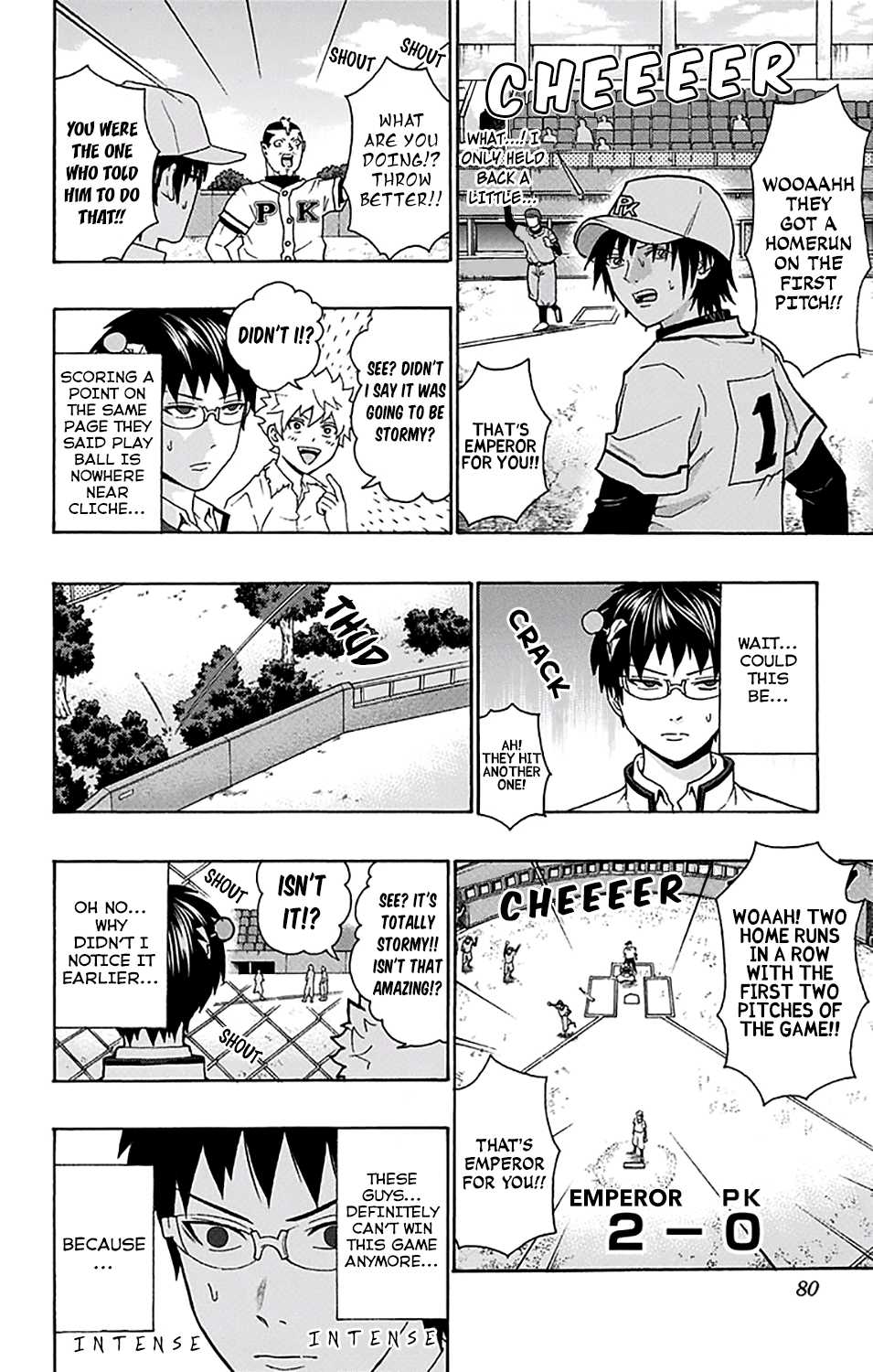 Saiki Kusuo no Sainan Chapter 199 page 11 - Chapter 199: ReconPSItructing the Baseball Club! (Middle Part)