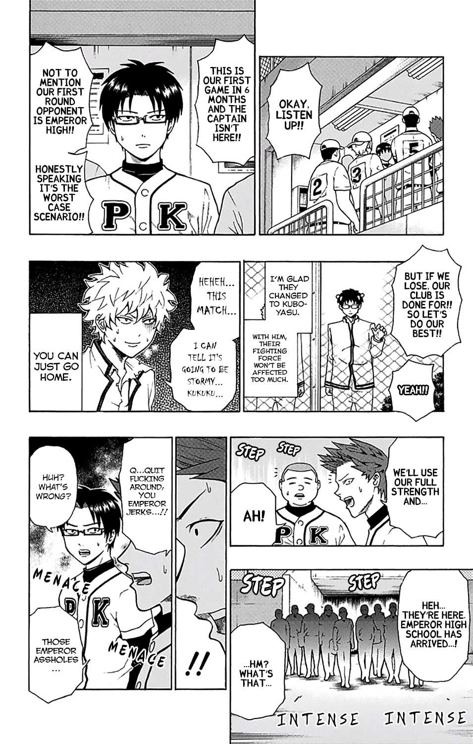 Saiki Kusuo no Sainan Chapter 199 page 7 - Chapter 199: ReconPSItructing the Baseball Club! (Middle Part)