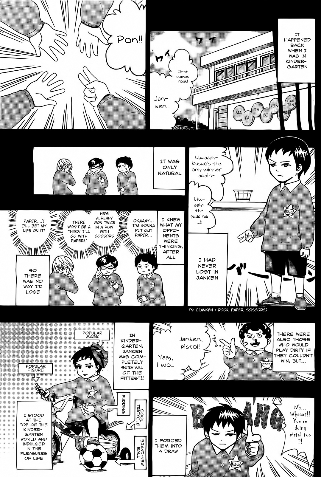 Saiki Kusuo no Sainan Chapter 2 page 5 - Chapter 2: The Ab-PSI-lute Worst!? Nendou Riki