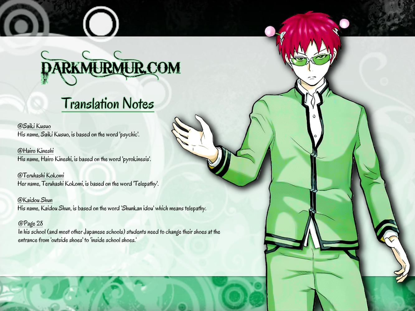Saiki Kusuo no Sainan Chapter 20 page 18 - Chapter 20 : Escape with the InvinPSIble Camouflage!!