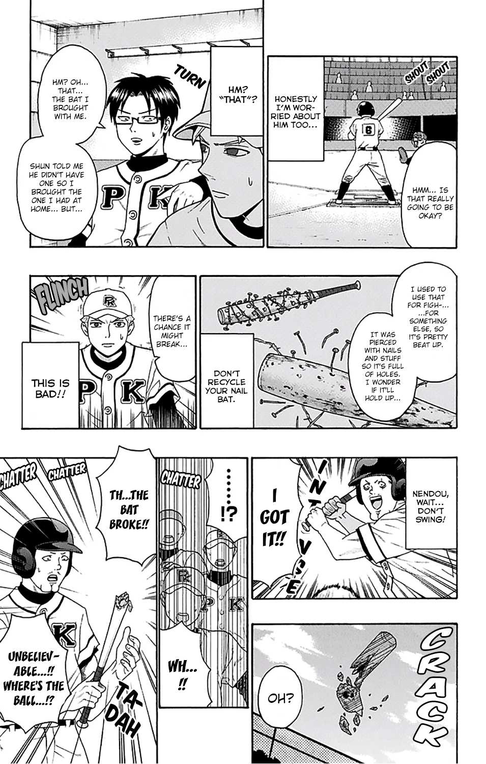 Saiki Kusuo no Sainan Chapter 200 page 12 - Chapter 200: ReconPSItructing the Baseball Club! (Final Part)