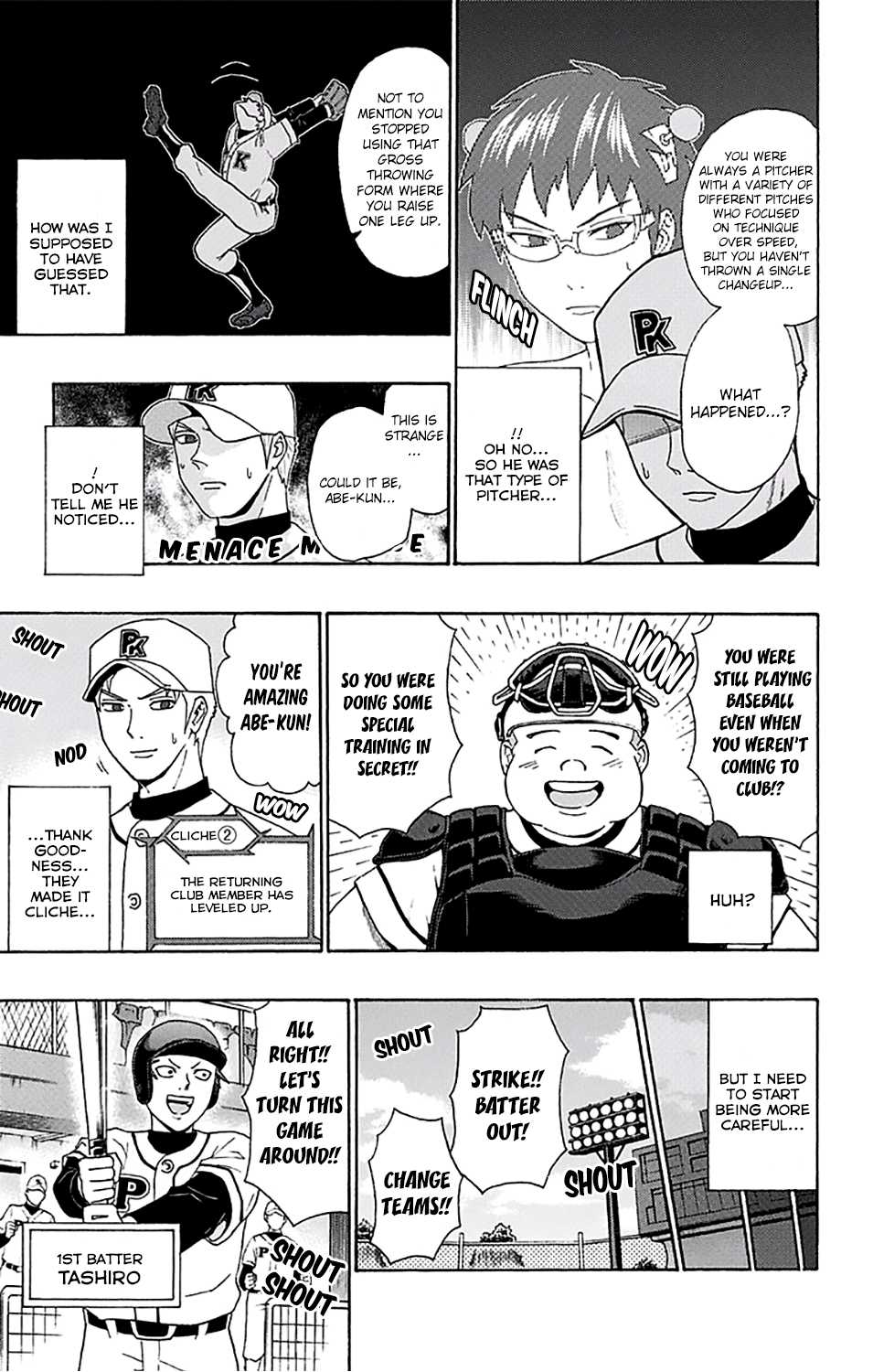 Saiki Kusuo no Sainan Chapter 200 page 6 - Chapter 200: ReconPSItructing the Baseball Club! (Final Part)