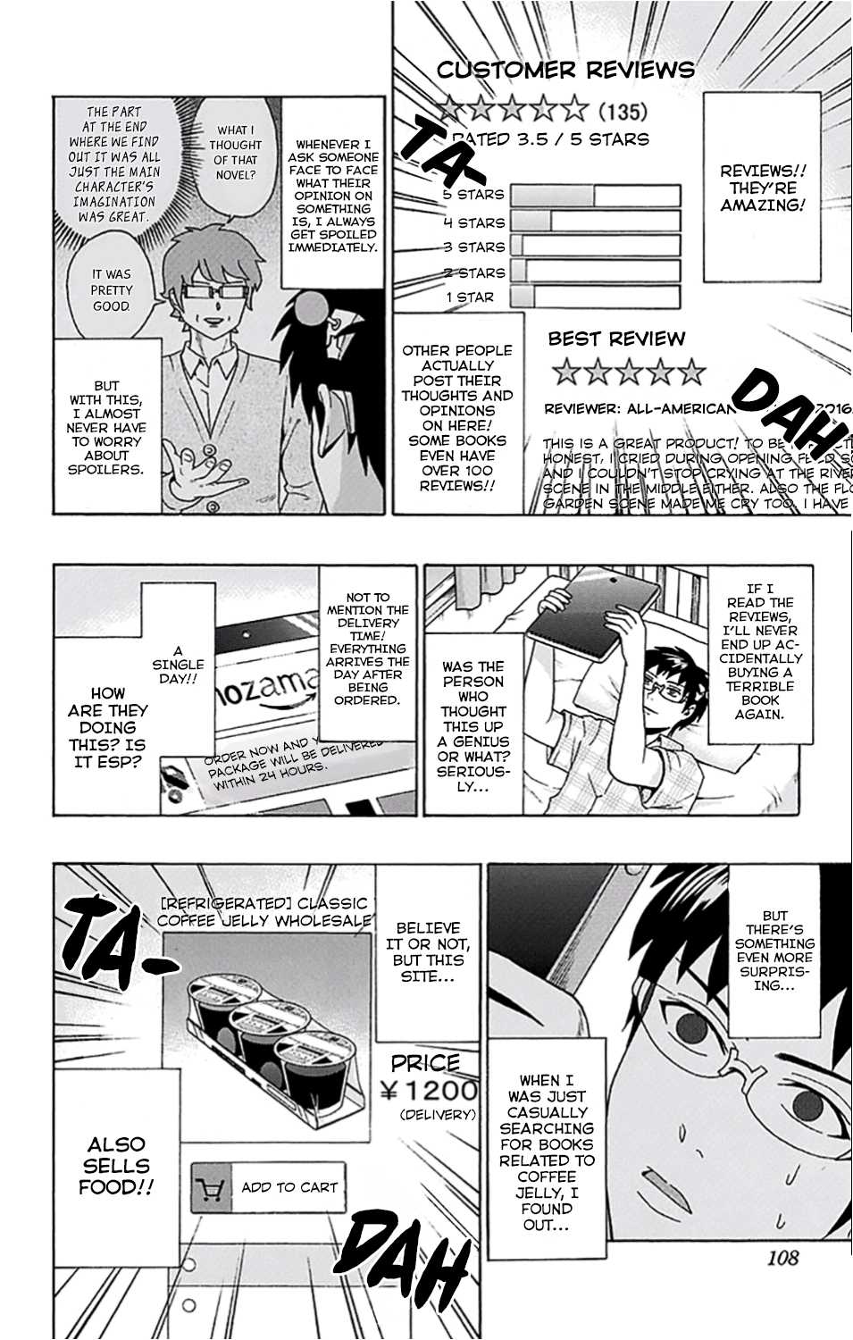 Saiki Kusuo no Sainan Chapter 201 page 8 - Chapter 201: A Miraculous InvenPSIon!?