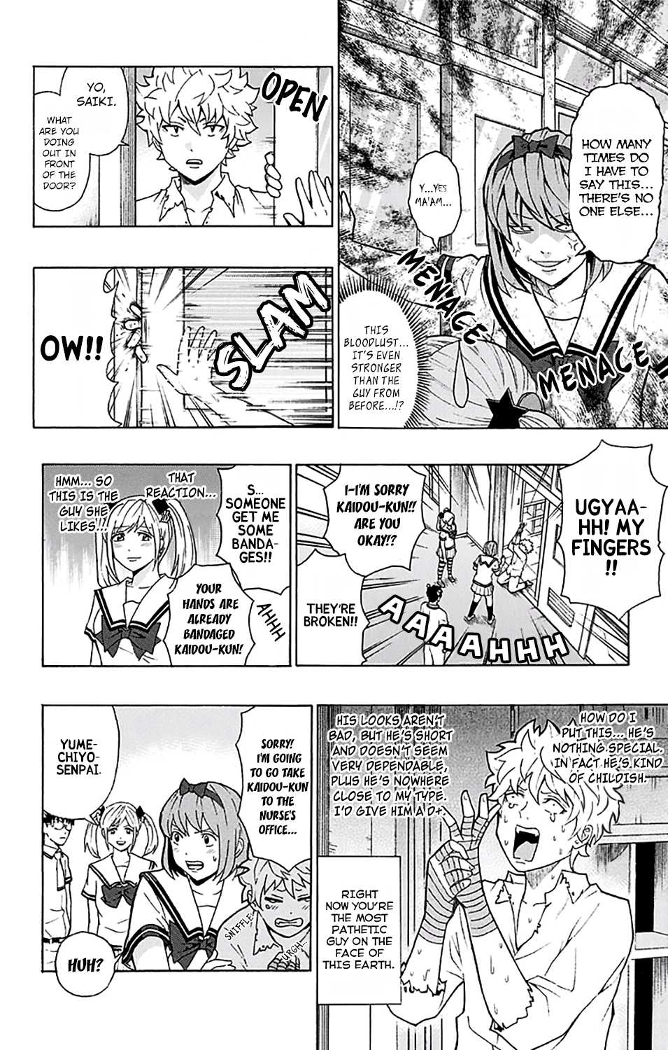 Saiki Kusuo no Sainan Chapter 203 page 11 - Chapter 203: PSIearching for a Romantic Partner...