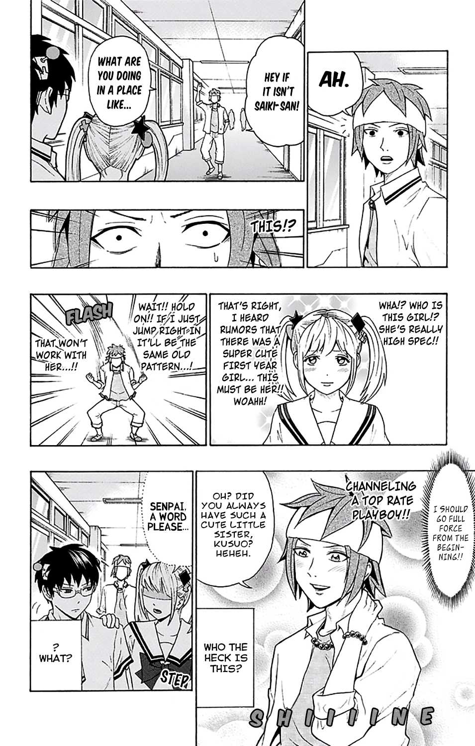 Saiki Kusuo no Sainan Chapter 203 page 13 - Chapter 203: PSIearching for a Romantic Partner...