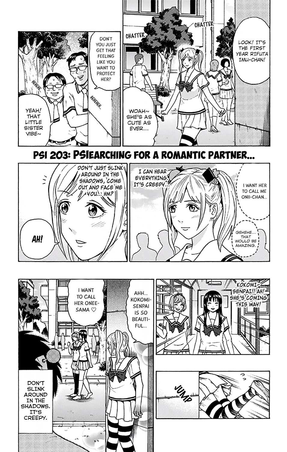 Saiki Kusuo no Sainan Chapter 203 page 2 - Chapter 203: PSIearching for a Romantic Partner...