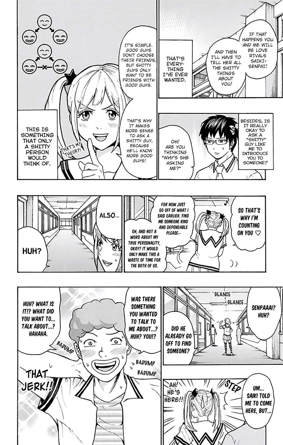 Saiki Kusuo no Sainan Chapter 203 page 5 - Chapter 203: PSIearching for a Romantic Partner...