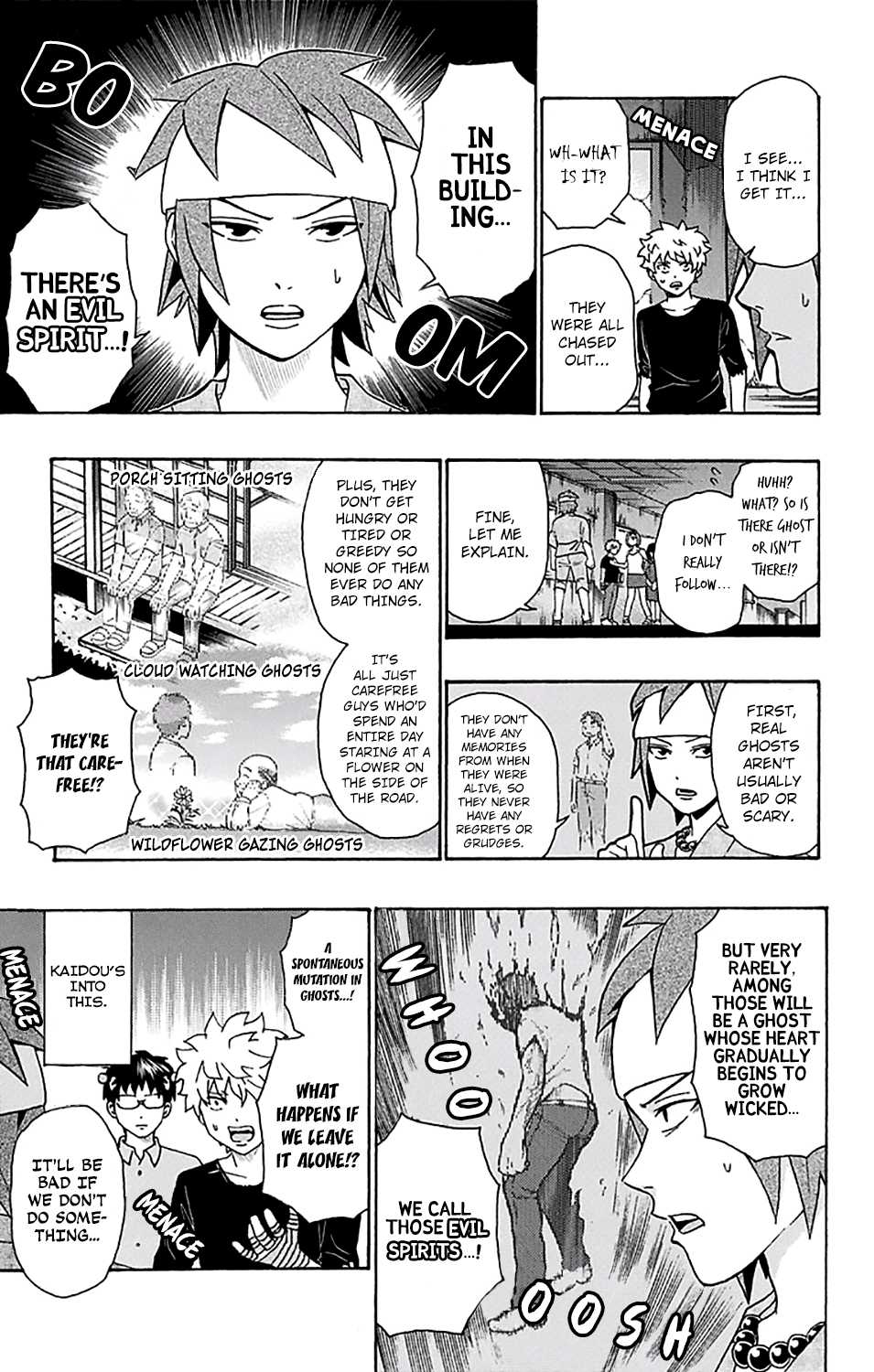 Saiki Kusuo no Sainan Chapter 205 page 12 - Chapter 205: ReIntroduPSIng the Spirit Medium
