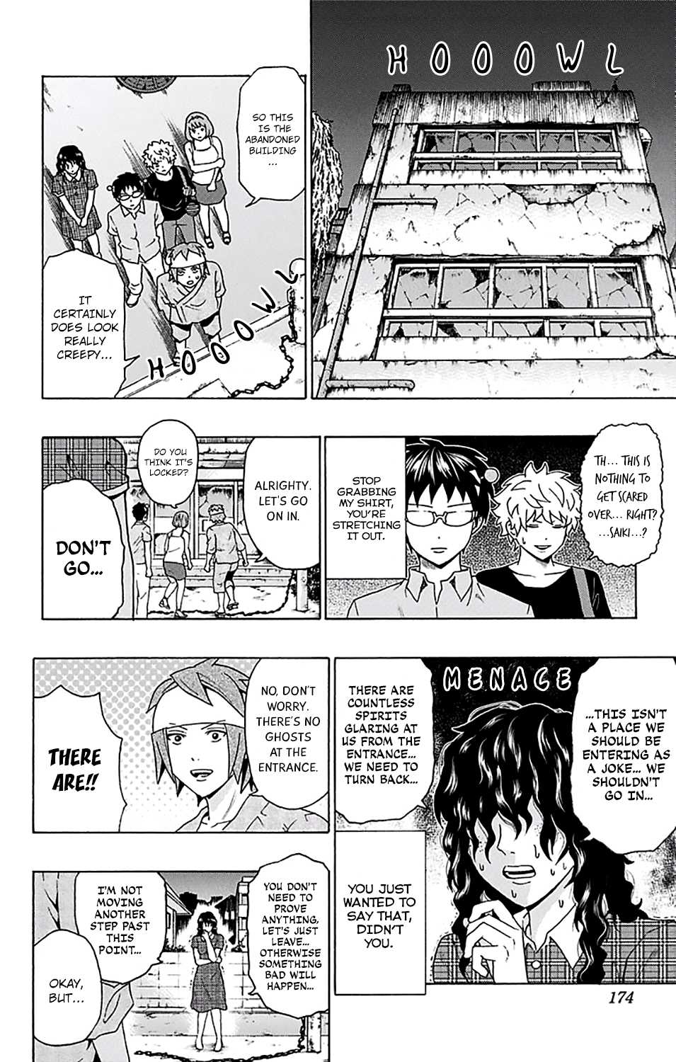 Saiki Kusuo no Sainan Chapter 205 page 7 - Chapter 205: ReIntroduPSIng the Spirit Medium