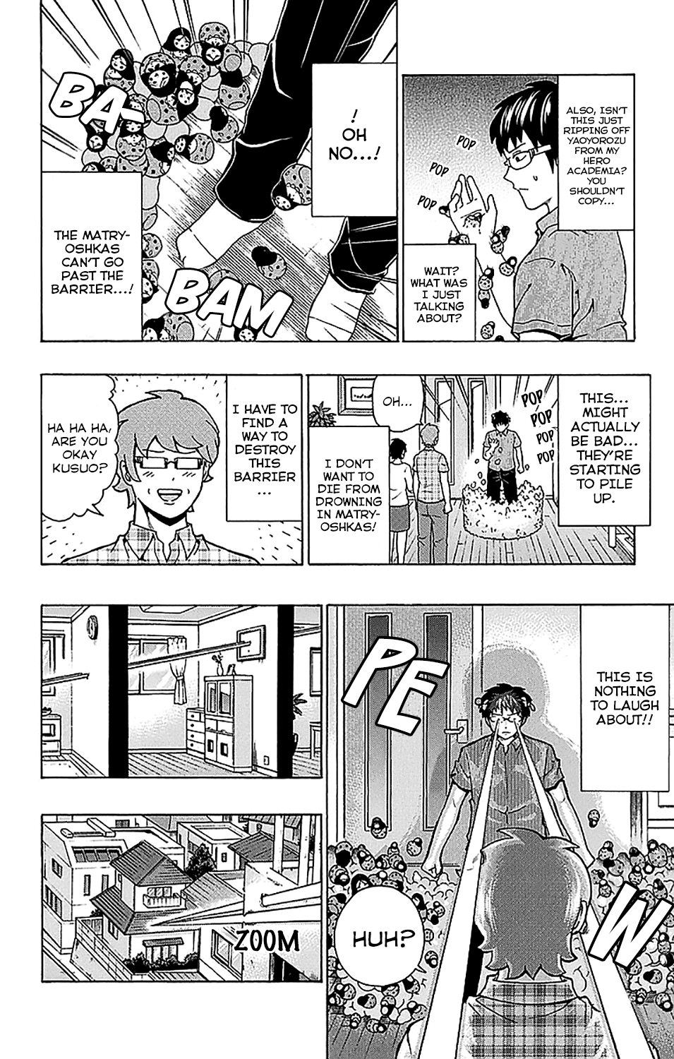 Saiki Kusuo no Sainan Chapter 206 page 18 - Chapter 206: The DiPSIster of UPSIless ESP