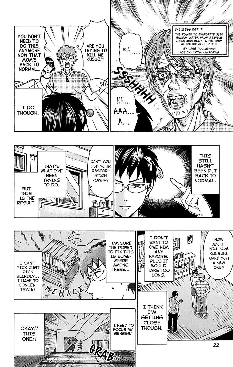 Saiki Kusuo no Sainan Chapter 206 page 24 - Chapter 206: The DiPSIster of UPSIless ESP