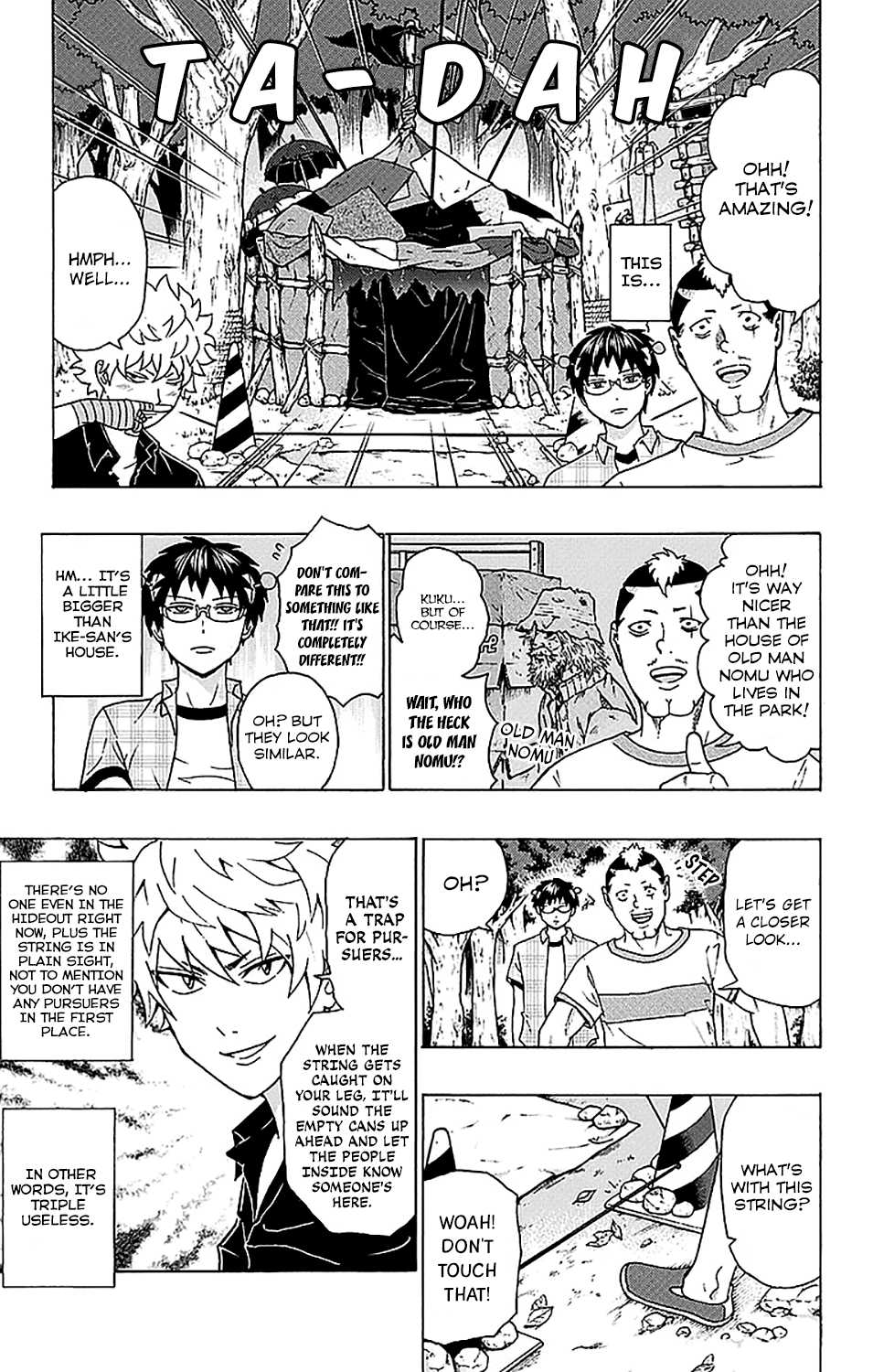 Saiki Kusuo no Sainan Chapter 207 page 6 - Chapter 207: InPSIde the Secret Hideout