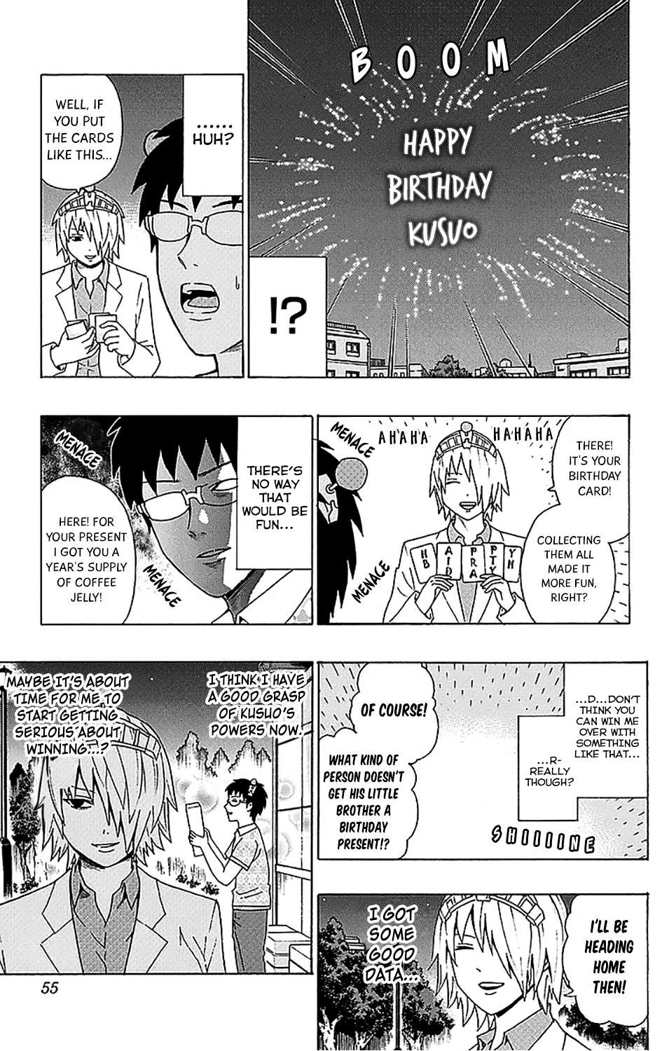 Saiki Kusuo no Sainan Chapter 208 page 16 - Chapter 208: ReviPSIting! The Older Brother's 5 Trials