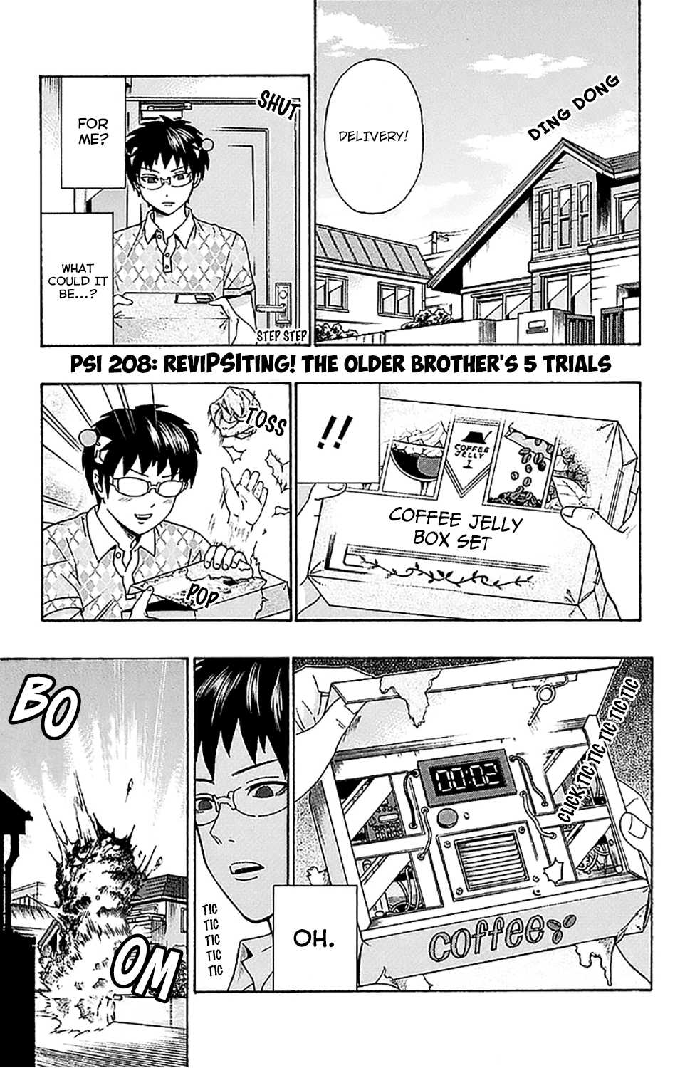 Saiki Kusuo no Sainan Chapter 208 page 2 - Chapter 208: ReviPSIting! The Older Brother's 5 Trials