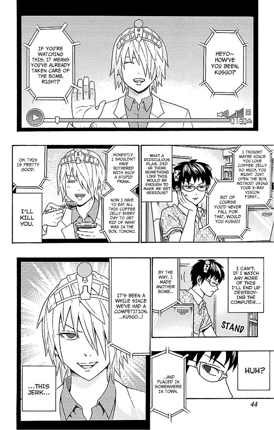 Saiki Kusuo no Sainan Chapter 208 page 5 - Chapter 208: ReviPSIting! The Older Brother's 5 Trials
