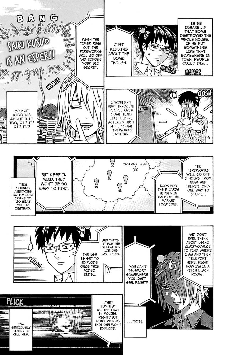 Saiki Kusuo no Sainan Chapter 208 page 6 - Chapter 208: ReviPSIting! The Older Brother's 5 Trials
