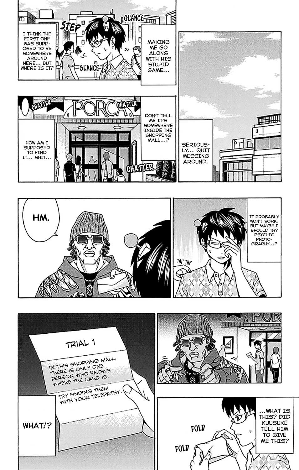 Saiki Kusuo no Sainan Chapter 208 page 7 - Chapter 208: ReviPSIting! The Older Brother's 5 Trials