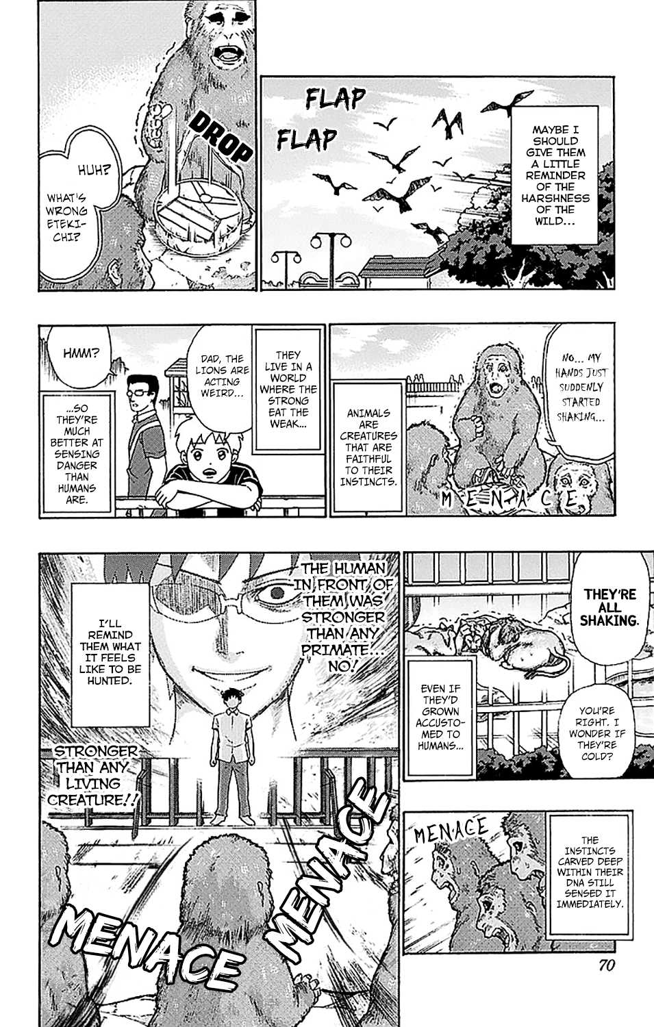Saiki Kusuo no Sainan Chapter 209 page 15 - Chapter 209: See the RhinoPSIrous! Let's Go to the Zoo!