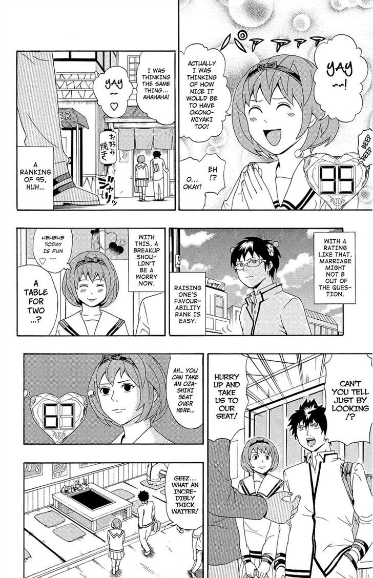 Saiki Kusuo no Sainan Chapter 21 page 14 - Chapter 21 : The Danger in A 3-Month Relationship
