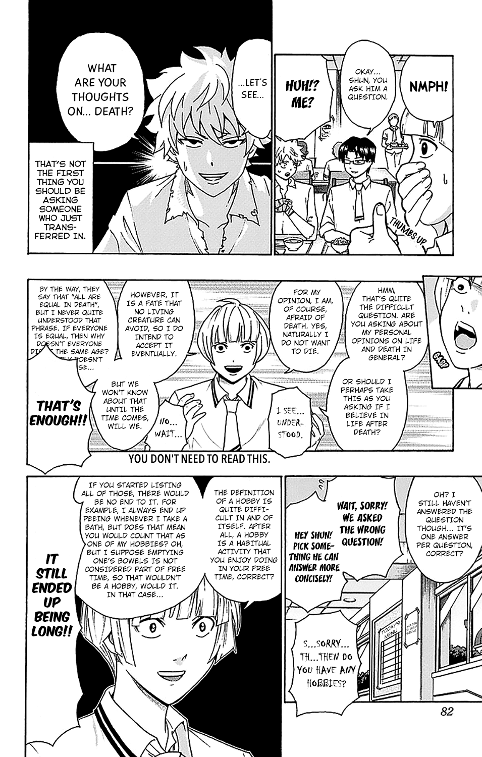 Saiki Kusuo no Sainan Chapter 210 page 11 - Chapter 210: The Annoying Transfer PSItudent! Akechi Touma