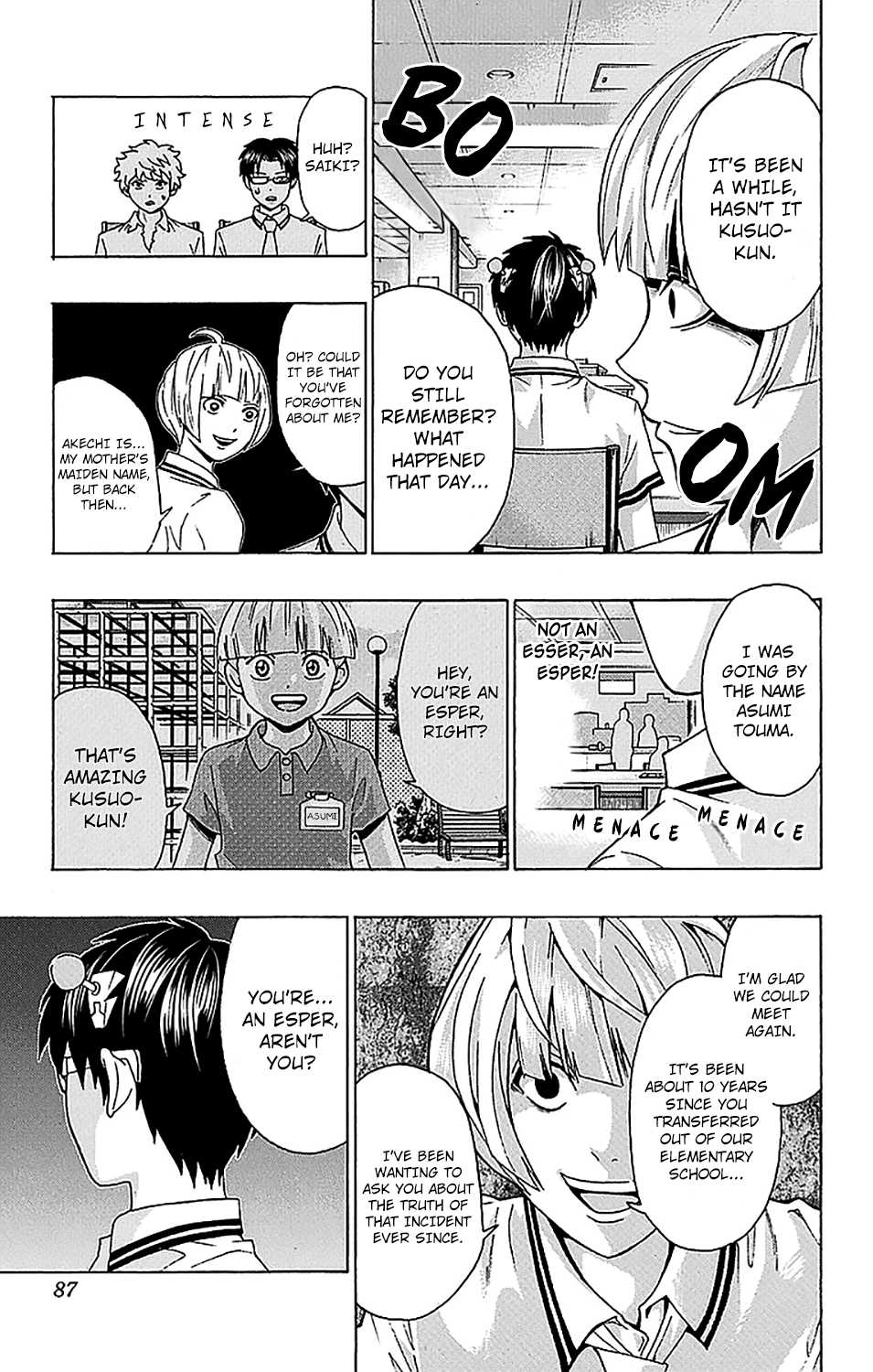 Saiki Kusuo no Sainan Chapter 210 page 16 - Chapter 210: The Annoying Transfer PSItudent! Akechi Touma