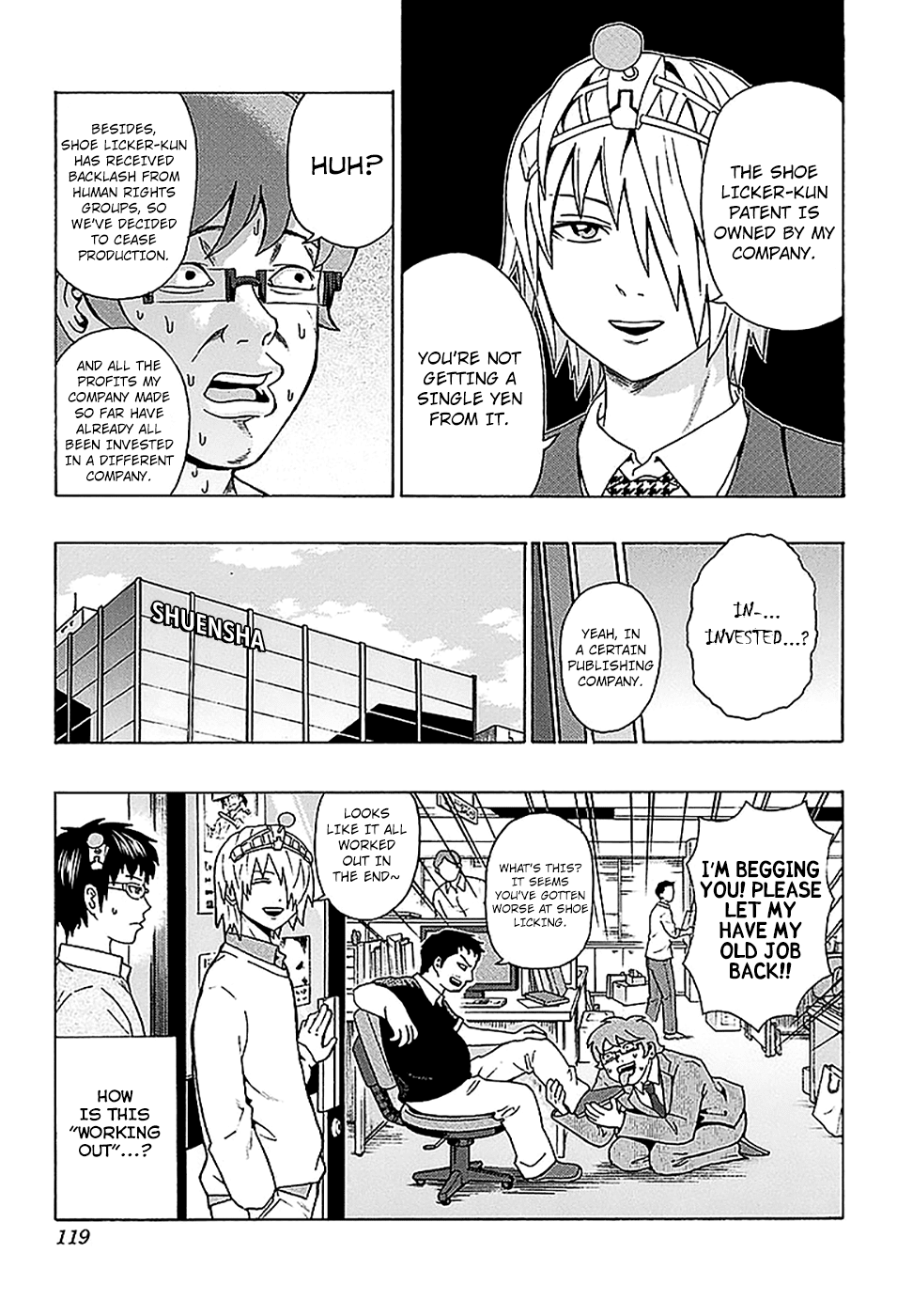 Saiki Kusuo no Sainan Chapter 212 page 16 - Chapter 212: Dad's New ProfesPSIon!?