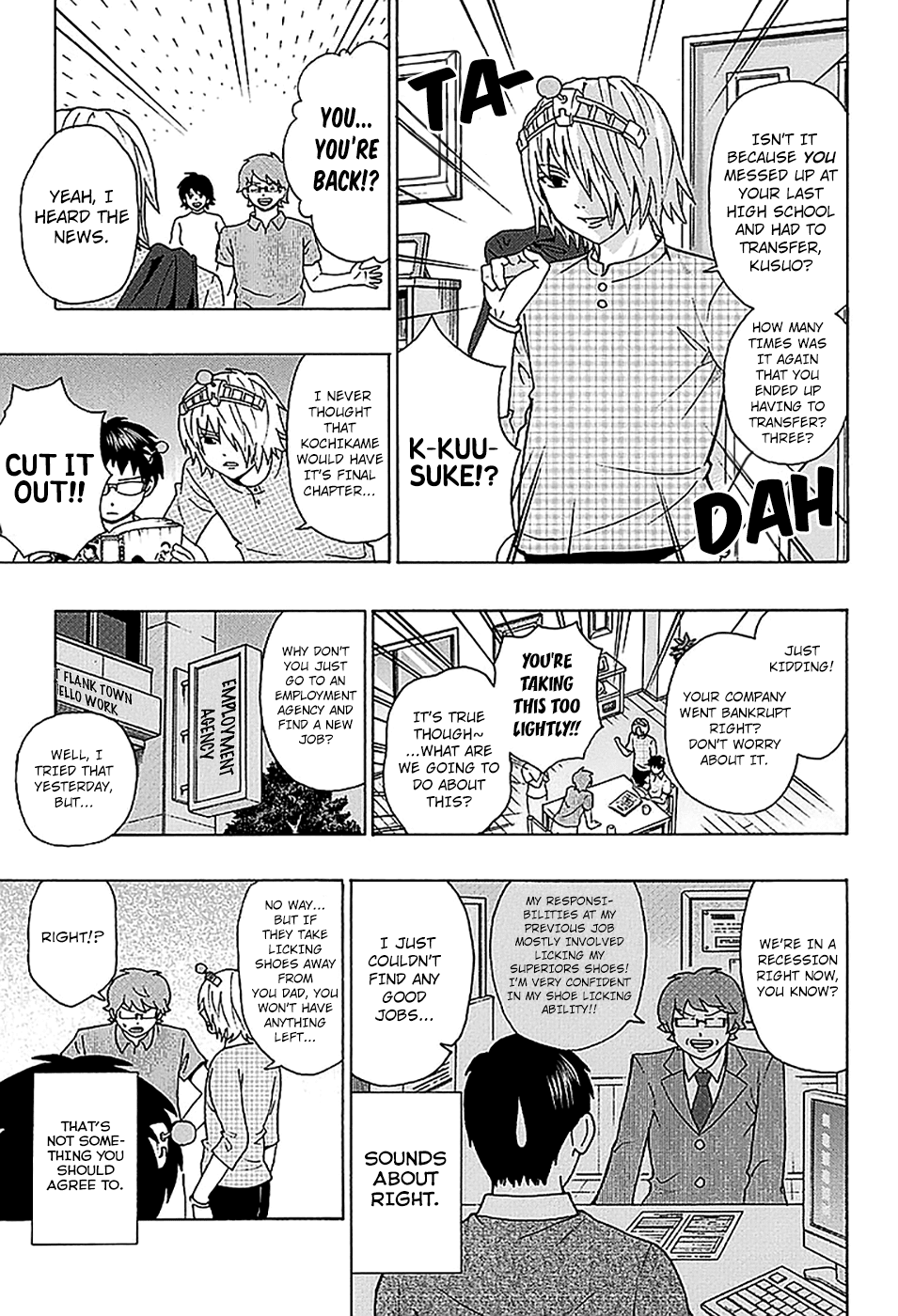 Saiki Kusuo no Sainan Chapter 212 page 8 - Chapter 212: Dad's New ProfesPSIon!?