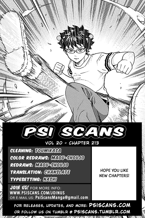 Saiki Kusuo no Sainan Chapter 213 page 1 - Chapter 213: The DiPSIster of the Kaidou Siblings