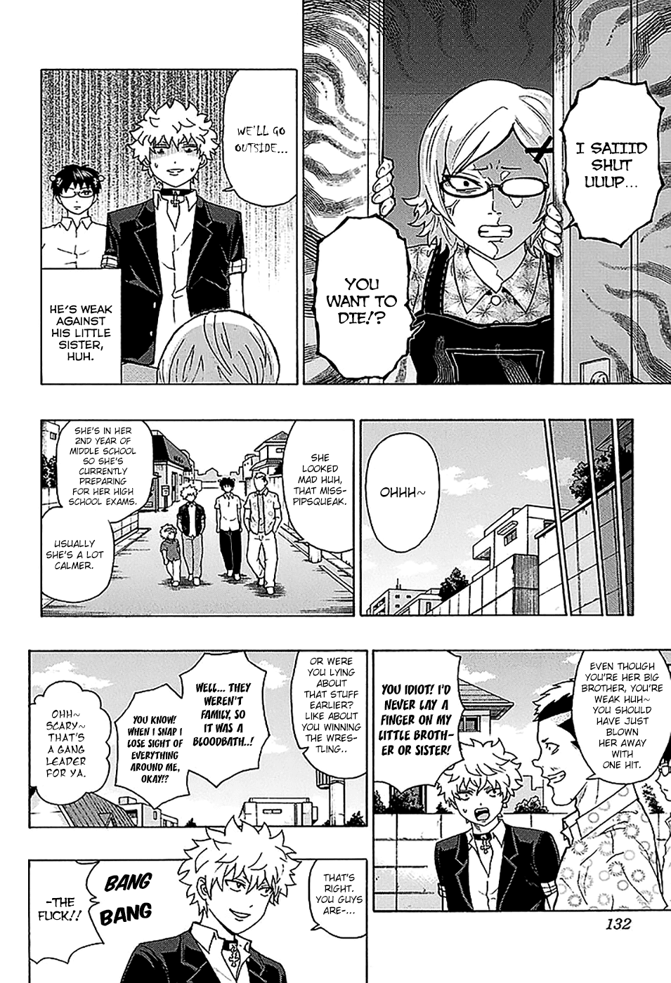 Saiki Kusuo no Sainan Chapter 213 page 14 - Chapter 213: The DiPSIster of the Kaidou Siblings