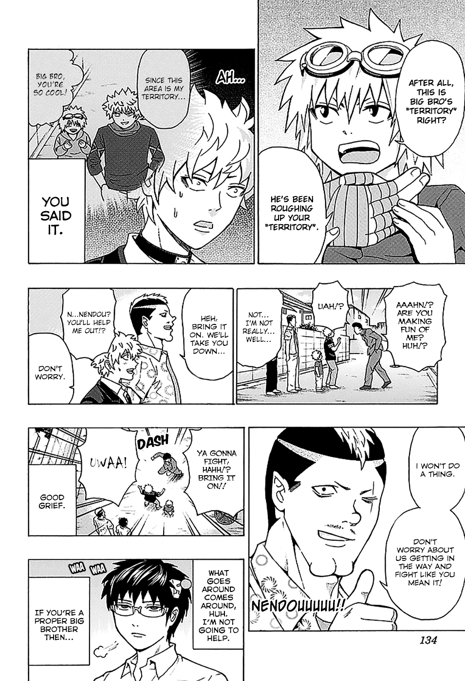 Saiki Kusuo no Sainan Chapter 213 page 16 - Chapter 213: The DiPSIster of the Kaidou Siblings