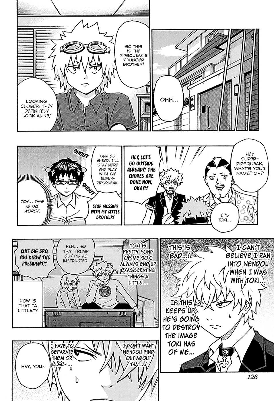 Saiki Kusuo no Sainan Chapter 213 page 8 - Chapter 213: The DiPSIster of the Kaidou Siblings