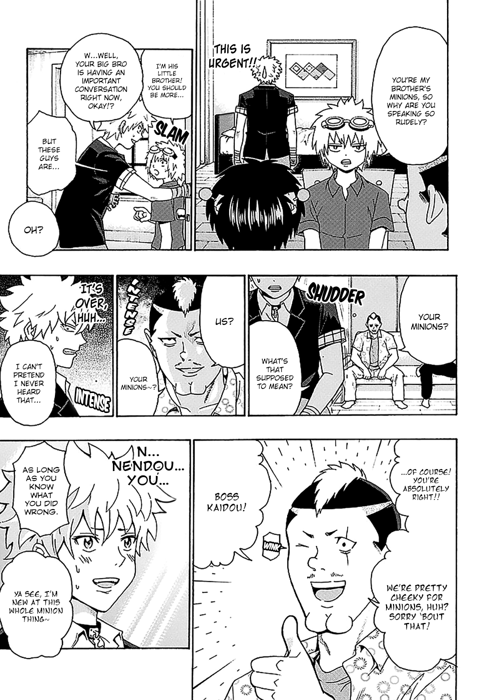 Saiki Kusuo no Sainan Chapter 213 page 9 - Chapter 213: The DiPSIster of the Kaidou Siblings