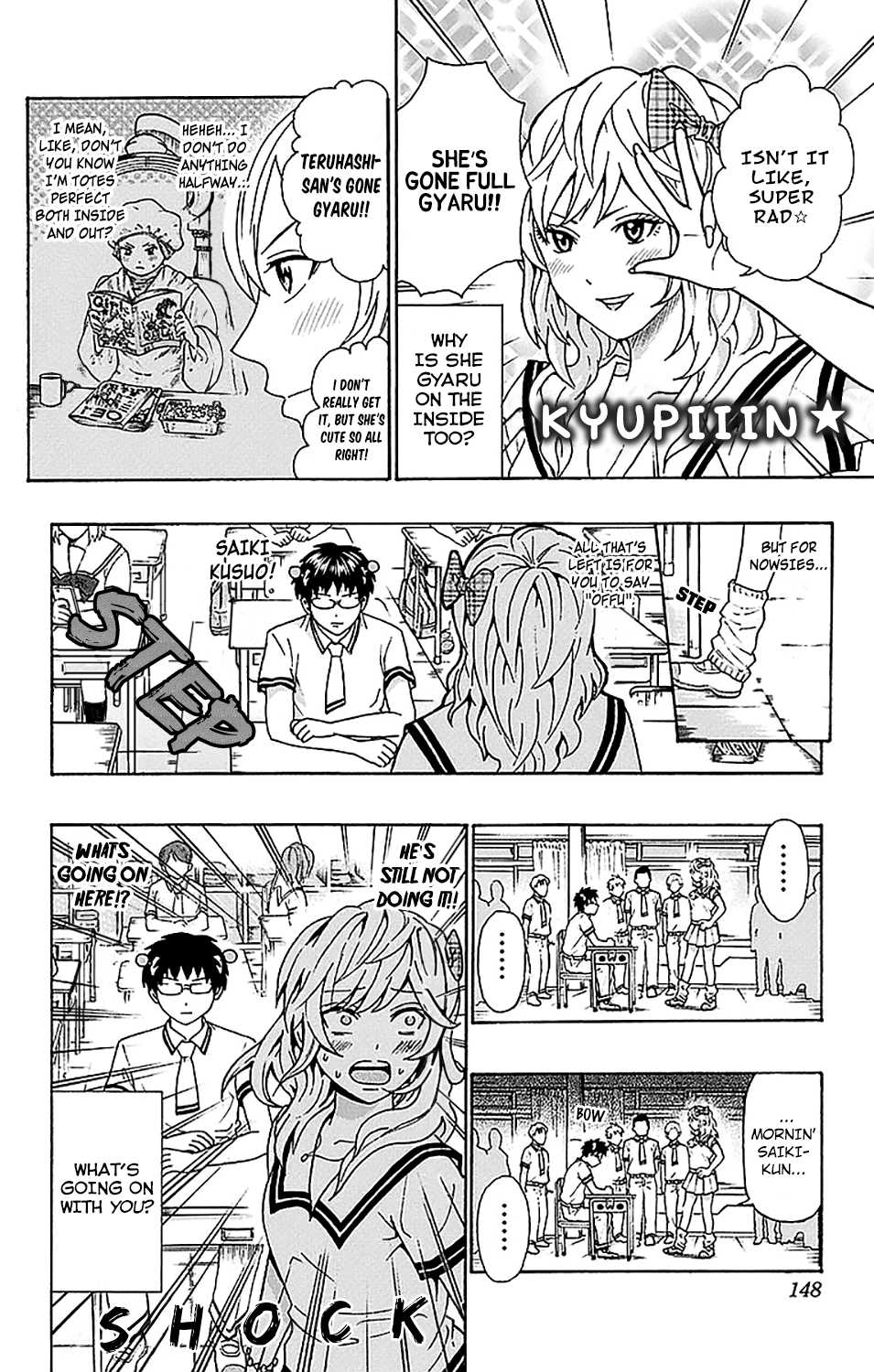 Saiki Kusuo no Sainan Chapter 214 page 13 - Chapter 214: Image Change TranPSIformation Girl