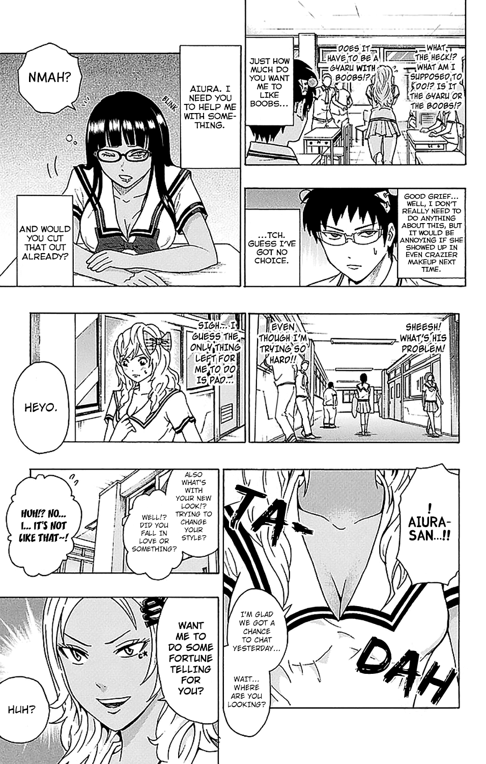 Saiki Kusuo no Sainan Chapter 214 page 14 - Chapter 214: Image Change TranPSIformation Girl