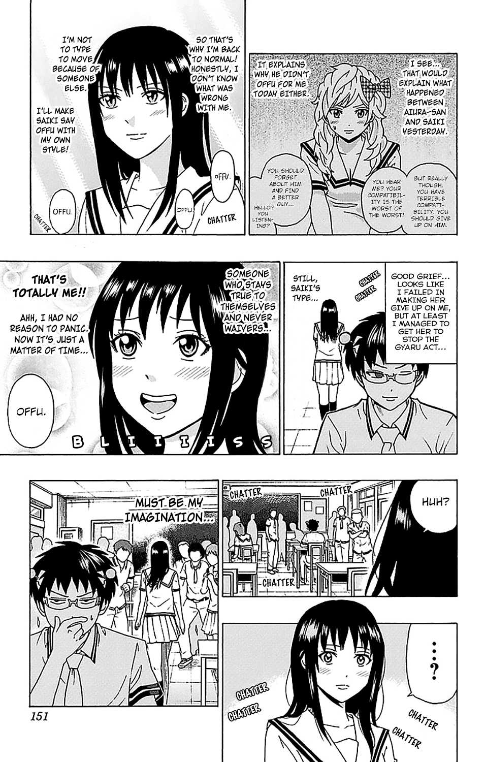 Saiki Kusuo no Sainan Chapter 214 page 16 - Chapter 214: Image Change TranPSIformation Girl