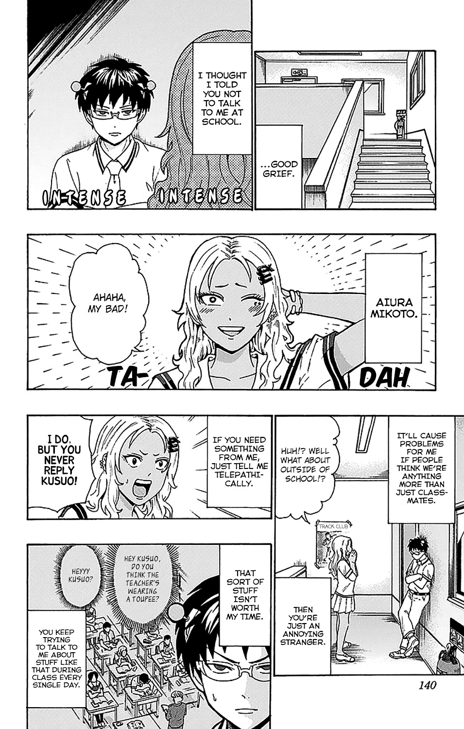 Saiki Kusuo no Sainan Chapter 214 page 5 - Chapter 214: Image Change TranPSIformation Girl