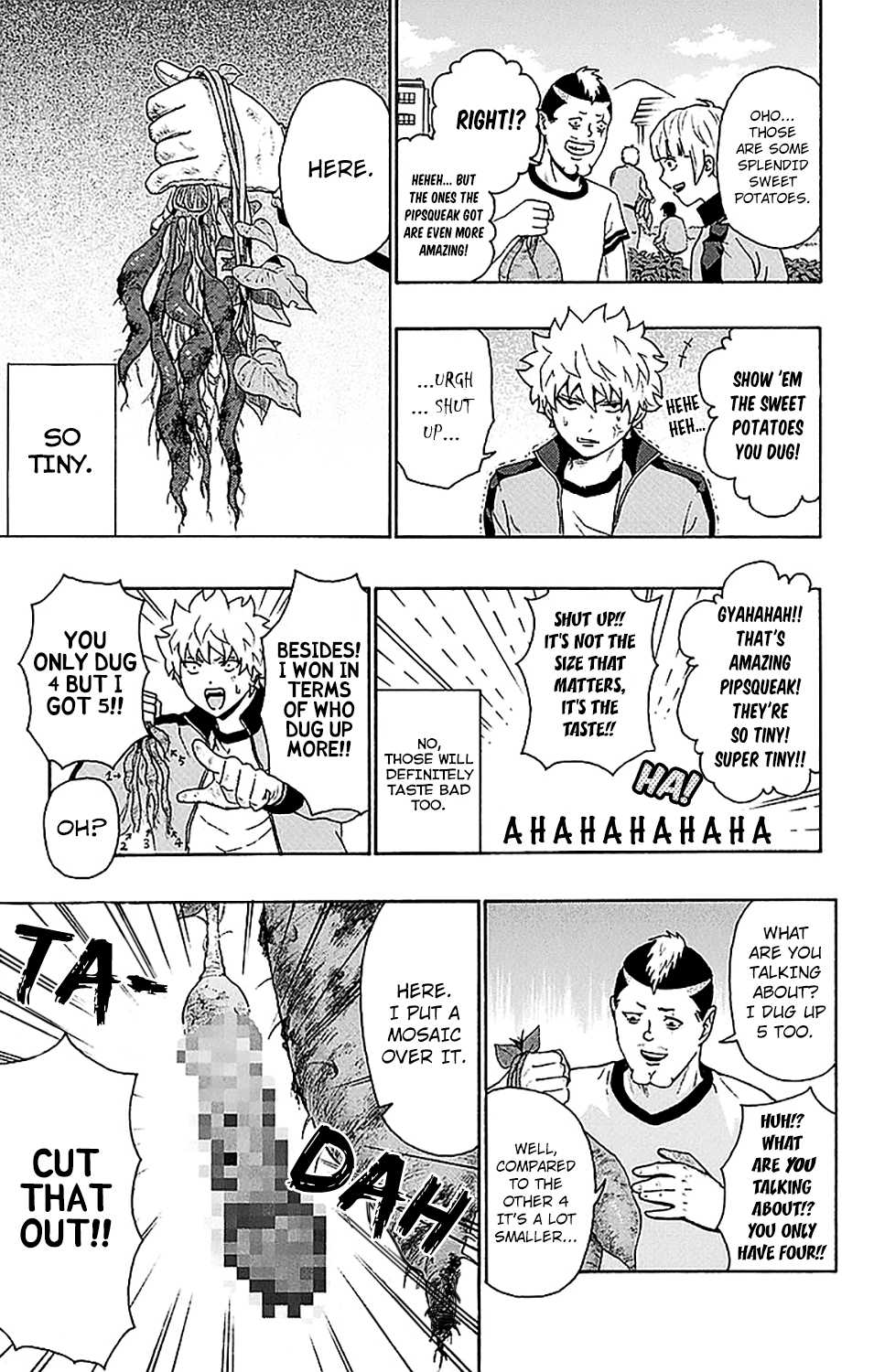 Saiki Kusuo no Sainan Chapter 215 page 10 - Chapter 215: Sweet Potato Digging DiPSIster