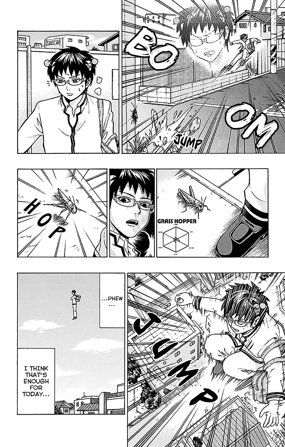 Saiki Kusuo no Sainan Chapter 215 page 3 - Chapter 215: Sweet Potato Digging DiPSIster