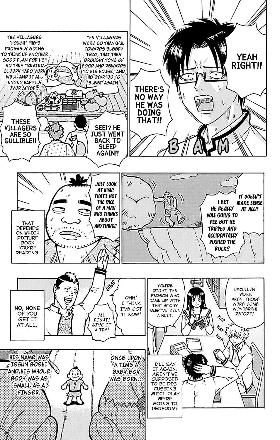 Saiki Kusuo no Sainan Chapter 216 page 14 - Chapter 216: PK Academy School Cultural FestPSIval Preparation Part