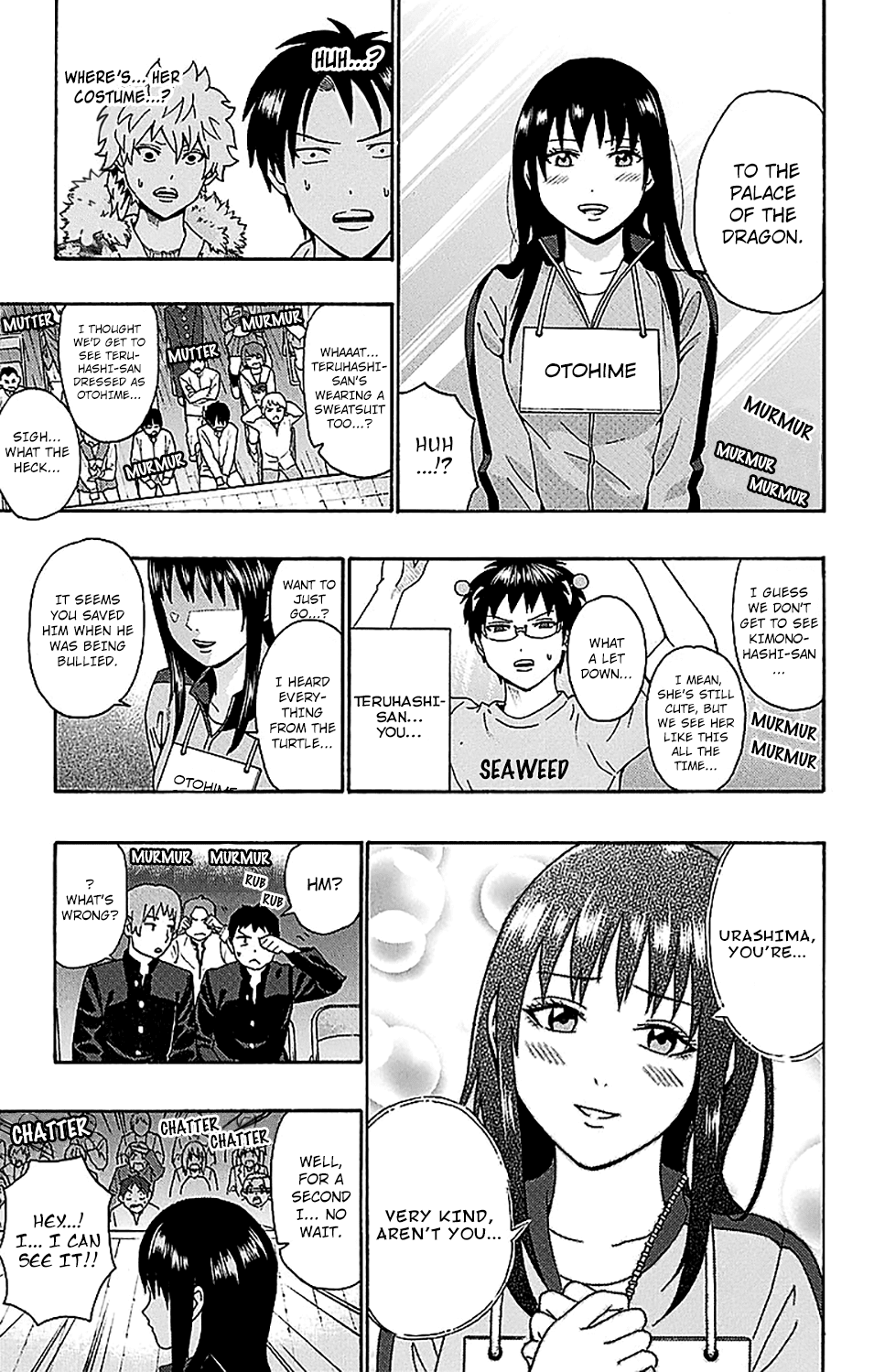 Saiki Kusuo no Sainan Chapter 218 page 13 - Chapter 218: PK Academy School Cultural FestPSIval Performance Part