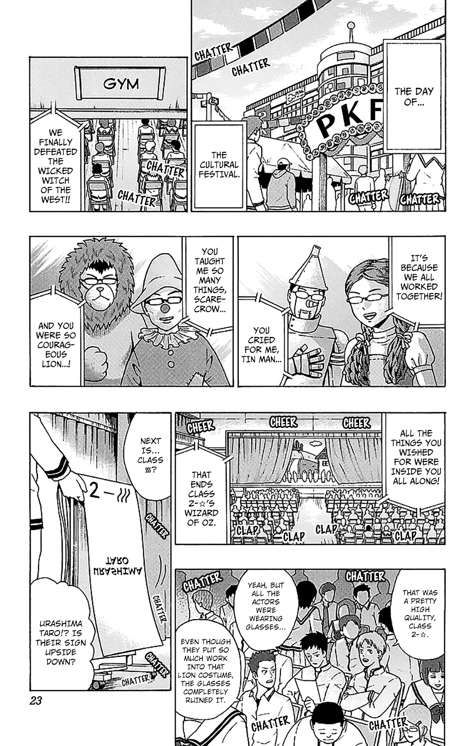 Saiki Kusuo no Sainan Chapter 218 page 3 - Chapter 218: PK Academy School Cultural FestPSIval Performance Part