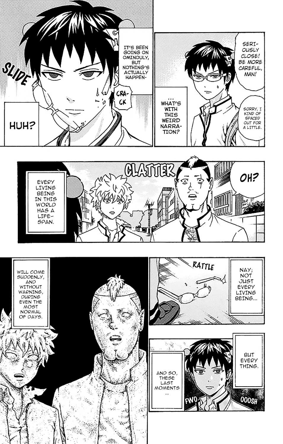Saiki Kusuo no Sainan Chapter 220 page 4 - Chapter 220: HypnoPSIs Exchange! (Part One)