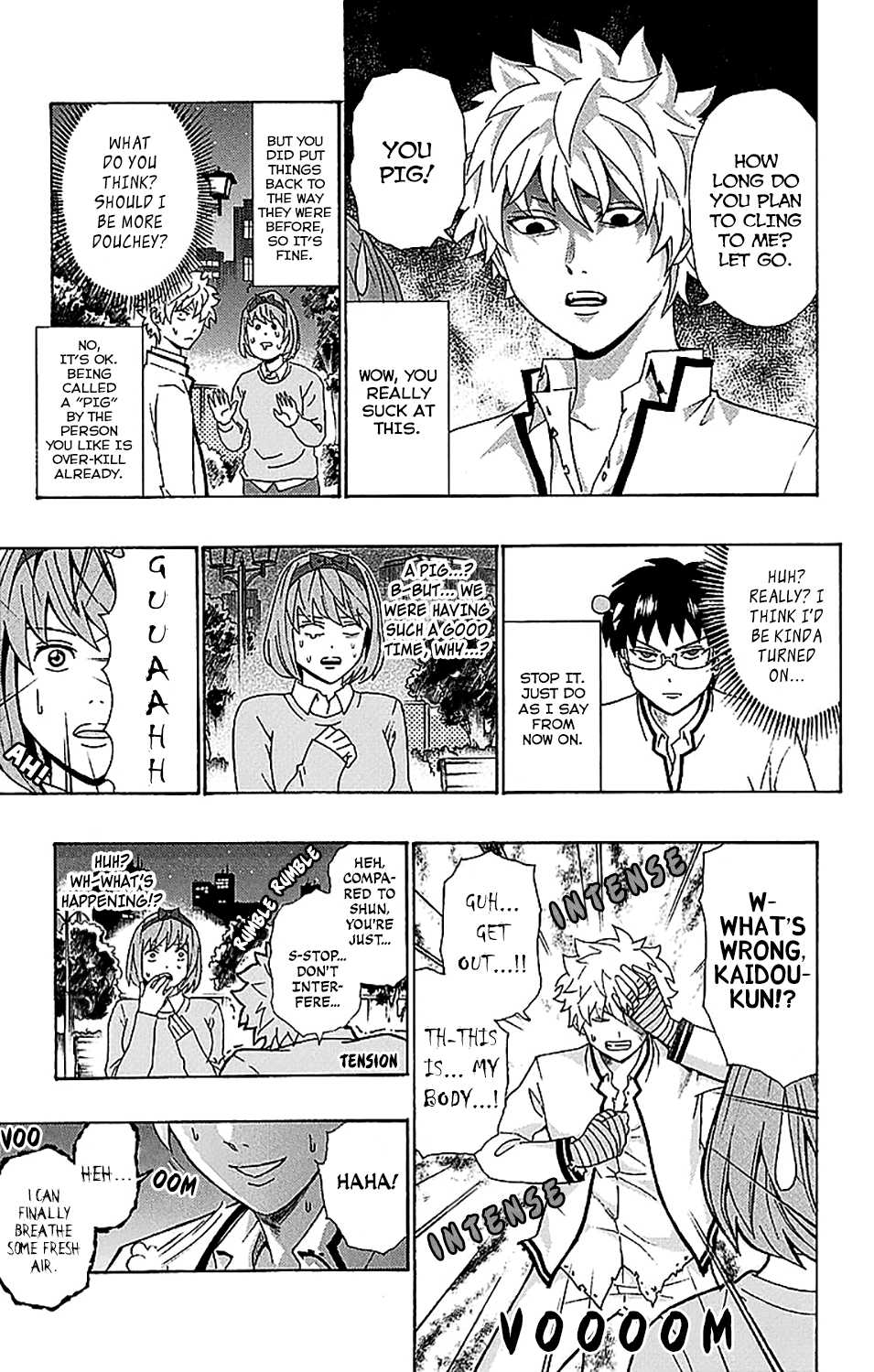 Saiki Kusuo no Sainan Chapter 221 page 8 - Chapter 221: HypnoPSIs Exchange! (Part Two)