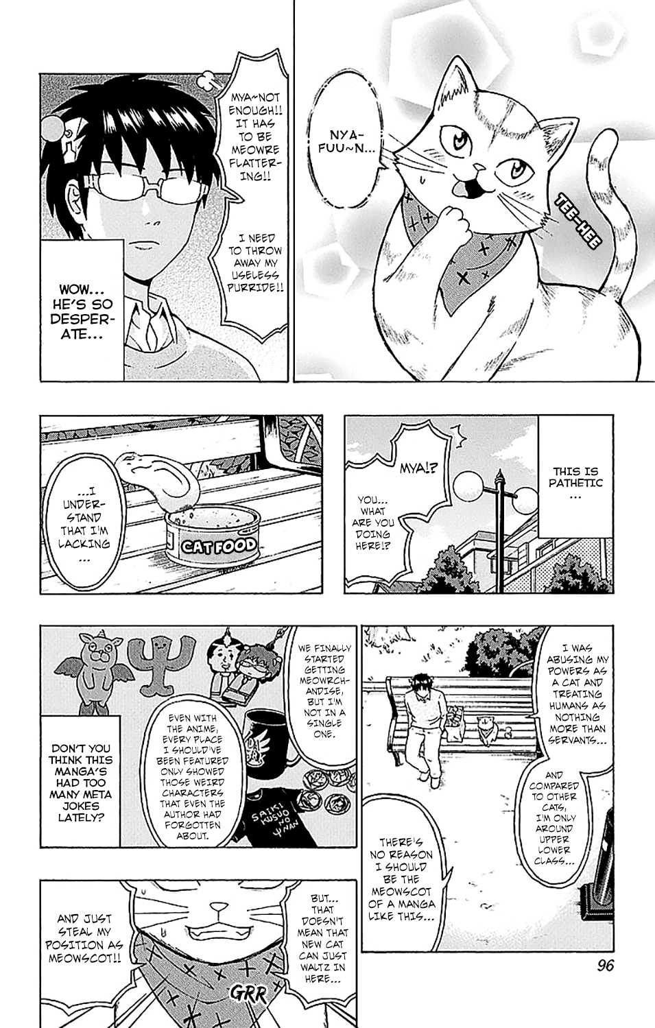 Saiki Kusuo no Sainan Chapter 222 page 11 - Chapter 222: Let's Reinvent the MaPSIcot Character