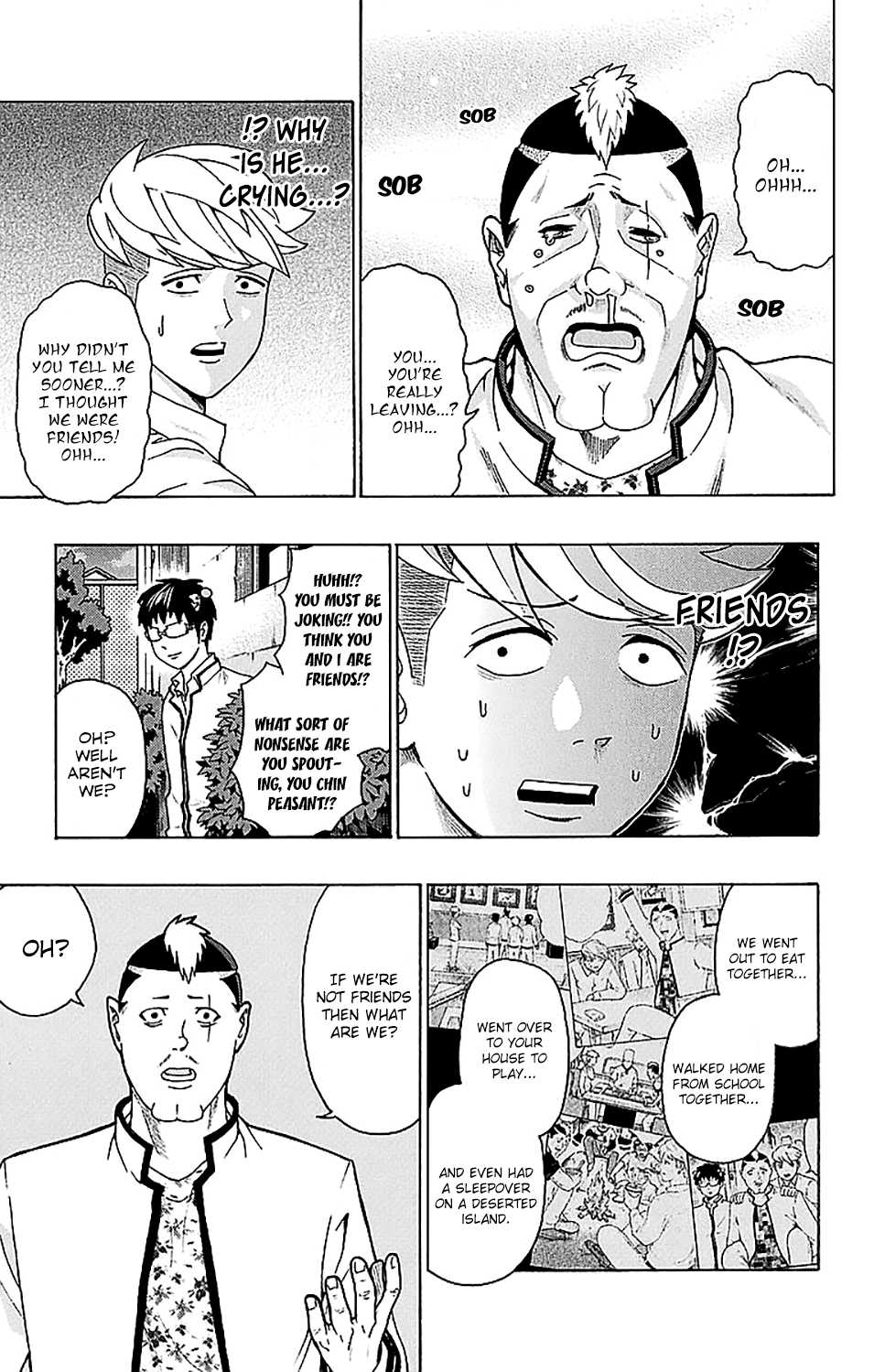 Saiki Kusuo no Sainan Chapter 223 page 14 - Chapter 223: PSIko Metori's Boring Day