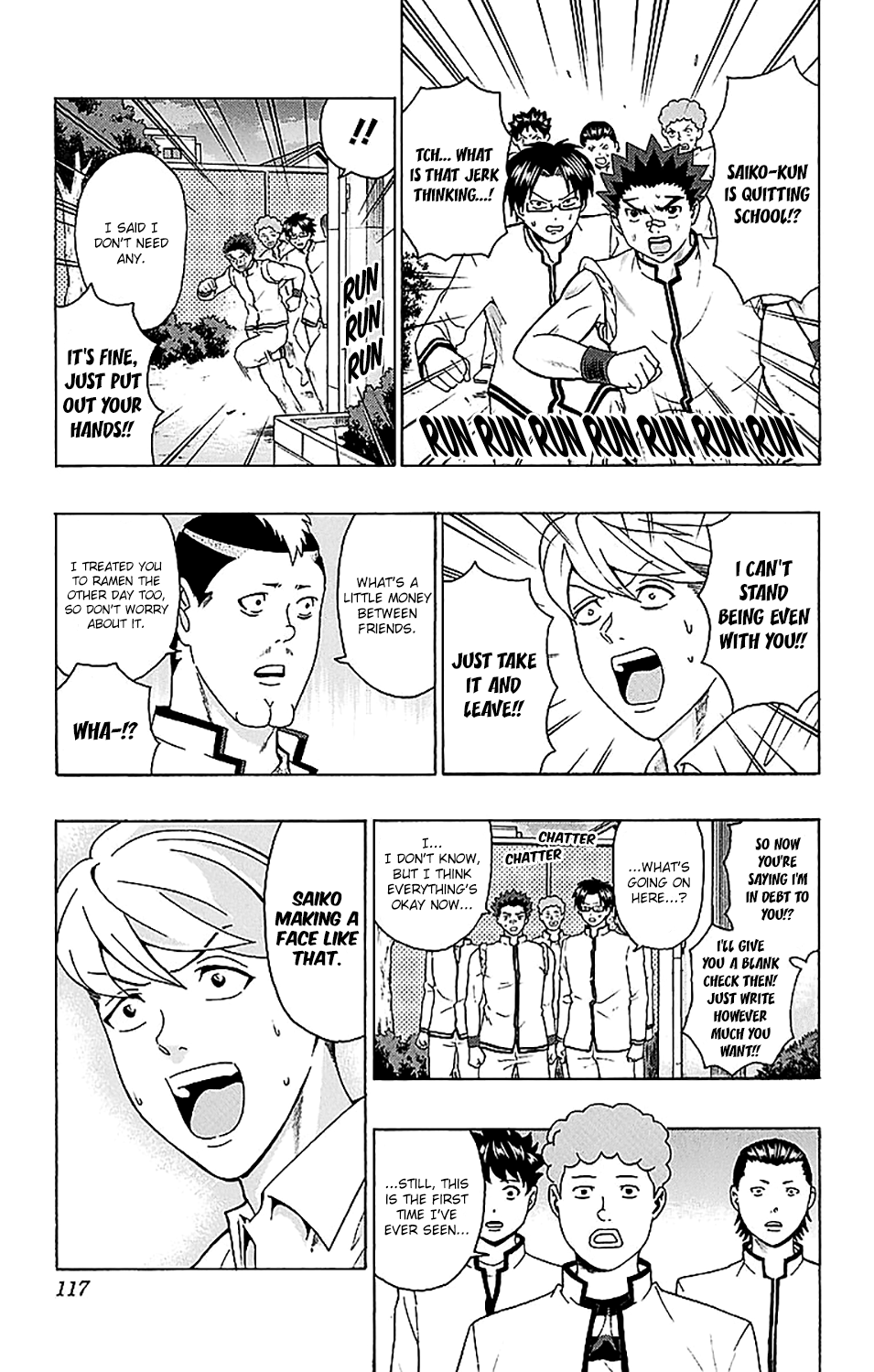 Saiki Kusuo no Sainan Chapter 223 page 16 - Chapter 223: PSIko Metori's Boring Day
