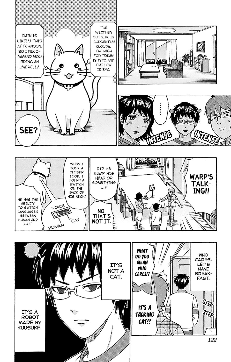 Saiki Kusuo no Sainan Chapter 224 page 5 - Chapter 224: Packed Full of Features! The Up and Coming New MaPSIcot
