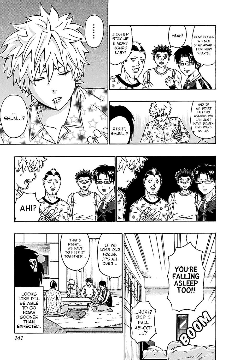 Saiki Kusuo no Sainan Chapter 225 page 8 - Chapter 225: PSIlebrating the End of the Year! New Year's Eve